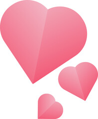The Love symbol for valentines concept.