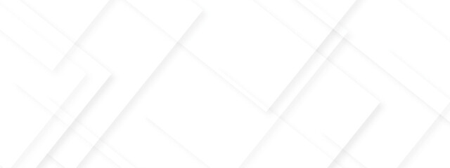 Abstract background with lines, White color technology concept geometric line vector background. Modern Abstract white background with layers of textured white transparent material in triangle design.