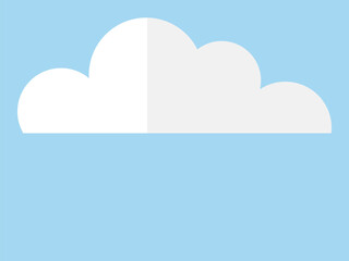 Cloud vector illustration. The atmosphere, adorned with clouds, transforms into canvas ever-shifting art Meteorology delves into science clouds, deciphering their atmospheric dance