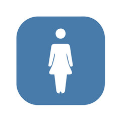 Toilet Public Sign Symbol Icon Pictogram