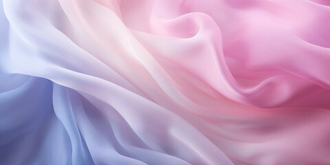 Beautiful pastel pink and violet tulle fabric