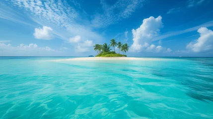 Fototapete Bora Bora, Französisch-Polynesien paradise exotic island and turquoise ocean. natural background, amazing landscape.