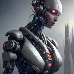 Fototapeta premium cyborg