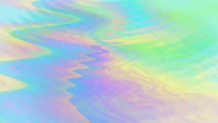 Color Waves Spiral. Abstract waves spiral with multi colors gradient.
