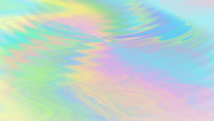 Swirl of Pastel Colors. Abstract waves spiral with multi colors gradient.