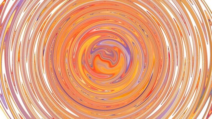 Naklejka premium abstract fluid orange color mix backgorund. watercolor style background.