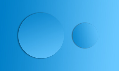 creative decoration blue shape photo product