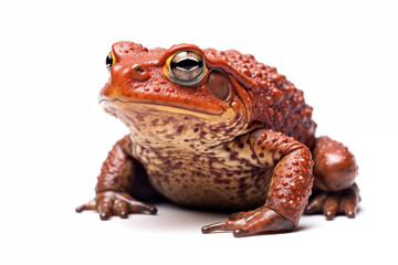 Fototapeta premium Toad Isolated on White Background