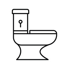 Water Closet Icon Vector Design Template