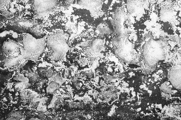 White Paint On A Black Background