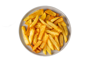 Turkish style handmade french fries, Turkish name; Ev yapımı patates kizartmasi