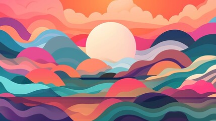 abstract background design. abstract design. Abstract background design suitable for wallpaper and others. Generative Ai