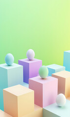 Obraz premium Colorful eggs 