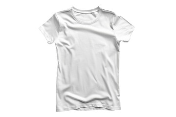 Ladies Fitted T-Shirt on Transparent Background