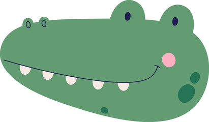 Crocodile Animal Face