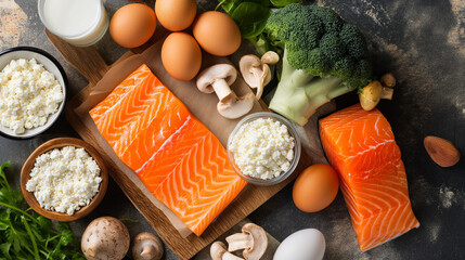 Explore the vibrant world of vitamin D-rich foods for holistic wellness