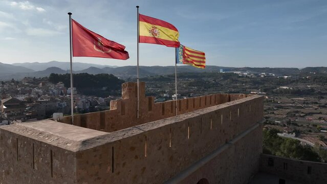 Castillo y fuerte de Segorbe en Castellon