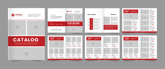 furniture product catalog and multipurpose product catalogue template. - obrazy, fototapety, plakaty