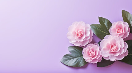 Obraz na płótnie Canvas Women's Day or Mother's Day theme background, decorative flower background pattern