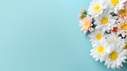 Women's Day or Mother's Day theme background, decorative flower background pattern