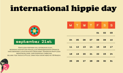 template event date hippie 