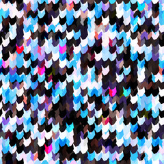 Mosaic abstract geometric. Seamless pattern - 729356520