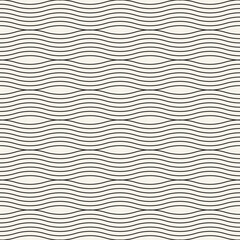 Vector seamless pattern. Repeating geometric elements. Stylish monochrome background design.