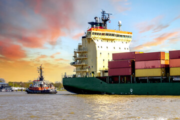 Nordostsee Kanal, Brunsbüttel, Schleswig Holstein 