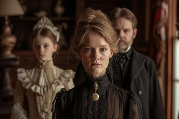 Obraz premium a noble family's saga during a tumultuous period in history