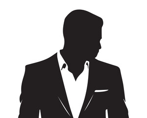 Capturing the Essence of Men Through Half-Body Silhouettes