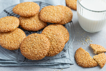 sesame seeds cookies