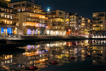  Modern apartment buildings in Stockholm - Sweden           