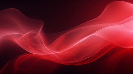 Red abstract light smoke background 