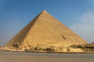 Great pyramid of Cheops (or Khufu), Giza near Cairo, Egypt