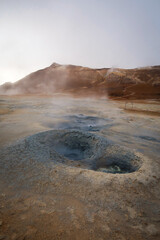 Namafjall, une crête colorée - Islande