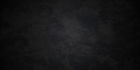 Black grunge abstract background.White dust and scratches on a black background. Distressed Rough Black cracked wall slate texture wall grunge backdrop rough background.
