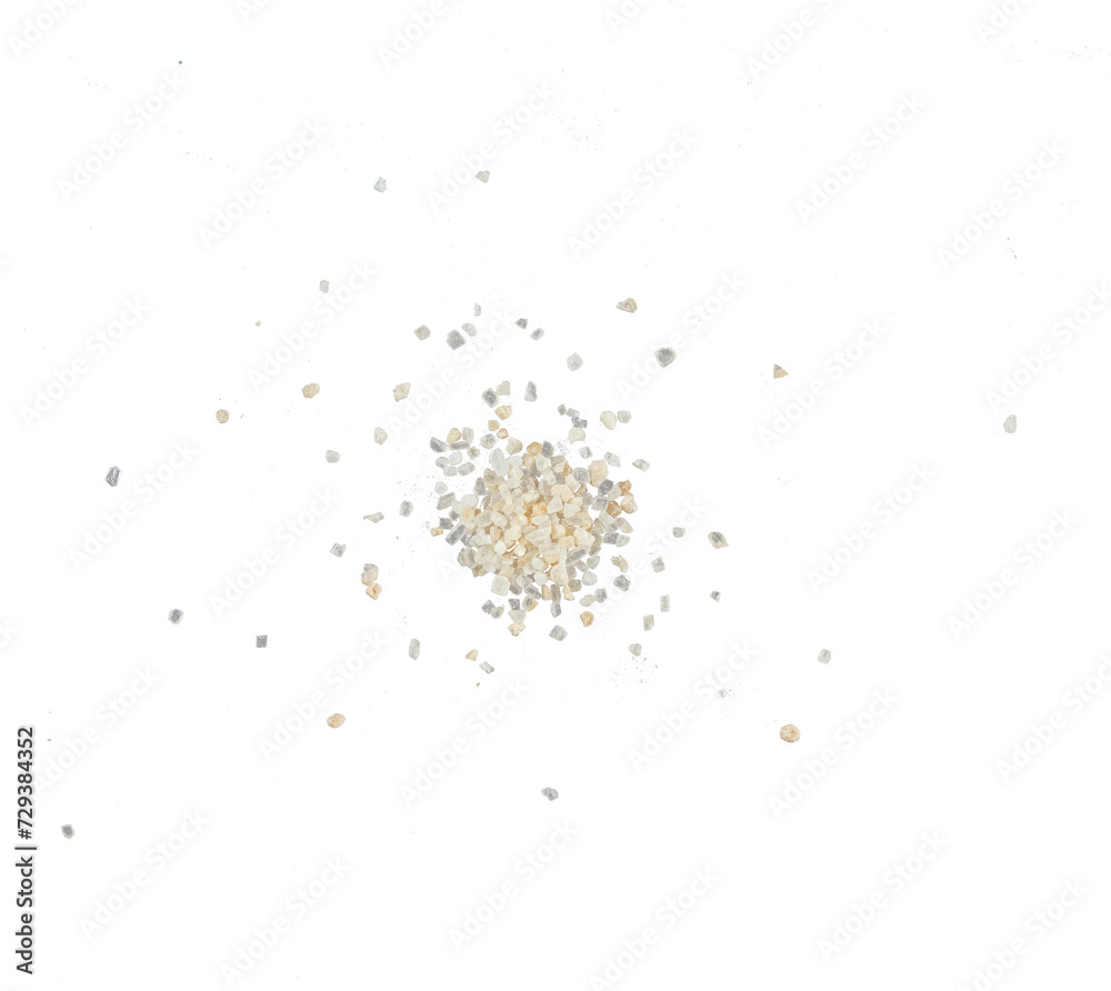 Poster abstract grain sand particle isolated