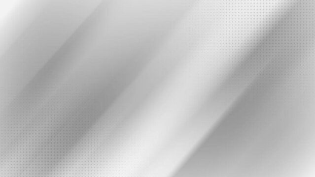 Grey white smooth wavy abstract motion design