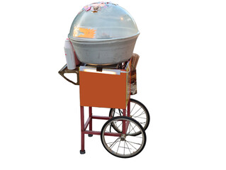 trolley for cotton candy machine-