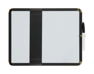 Paper, notes and pens cut out isolated transparent background