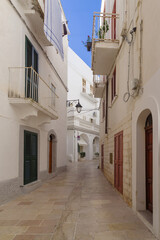Monopoli street, Apulia, Southern Italy