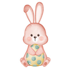 Adorable Rabbit in Playful Poses