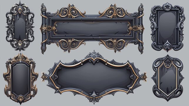 Fantasy Frame in Game Style