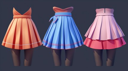 Set of Skirt