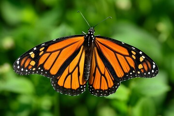Fototapeta premium Beautiful monarch butterfly