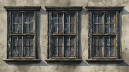 Obraz premium Windows in Fantasy Style