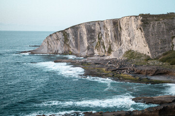 view of the coast of the atlantic ocean