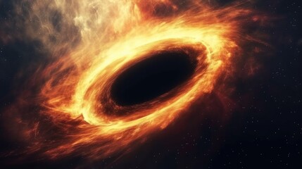 Fototapeta premium Super massive black hole