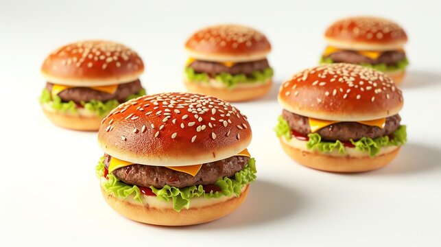 Set of Hamburger