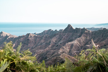 view from the top of mountain